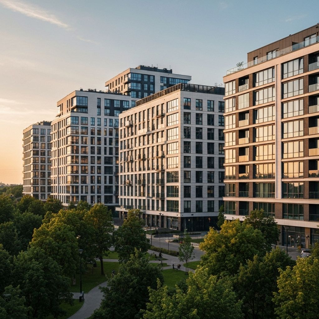 Проект умного дома Жилой комплекс в Санкт-Петербург - 10000 м²