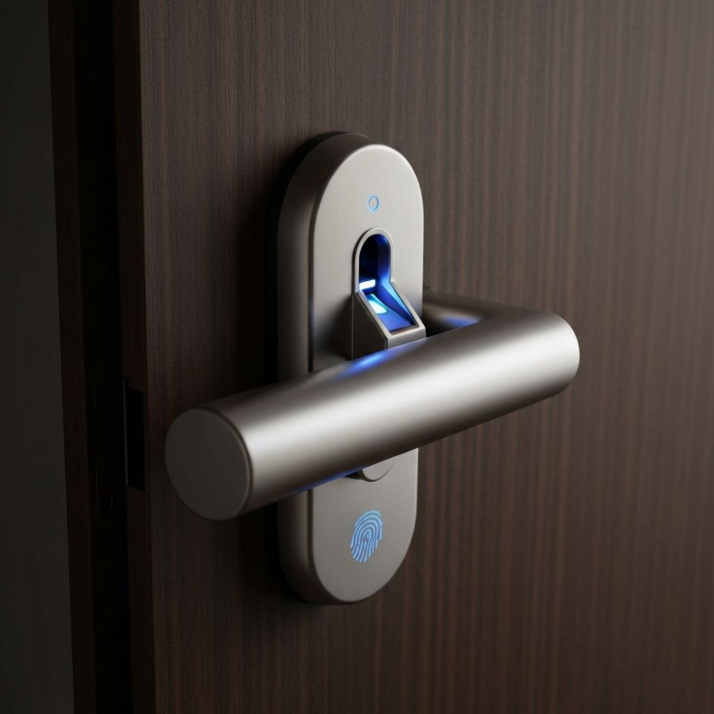 Биометрические замки - Безопасный доступ с помощью отпечатка пальца